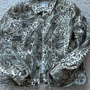 Doncaster paisley print sport coat
